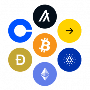 Accepted cryptocurrency payment options